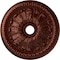Ekena Millwork Tomango Egg & Dart Medallion (Canopies up to 6 3/4"), 27 7/8"OD x 3 7/8"ID x 2 1/2"P, Antique Copper CM27TOACS - alternate 1